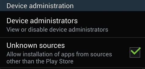 How To Enable Unknown Sources In Android To Install Apps Outside The