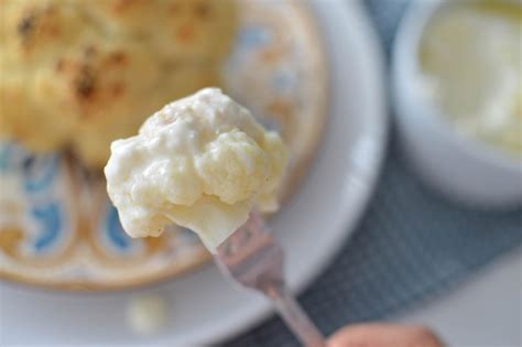 Coliflor Asada Con Crema De Queso De Cabra Foodlovers