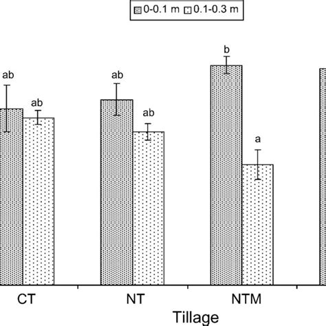 Average Values Of The Microbial Biomass C Content In Soil Samples From