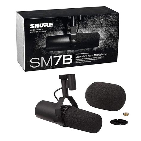 Microfone Shure Vocal Profissional Podcast Sm B