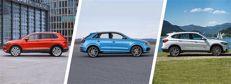 VW Tiguan vs Audi Q3 vs BMW X1 comparison | carwow