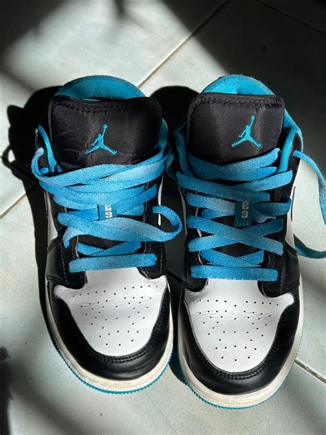 Jordan 1 low se laser blue on Carousell