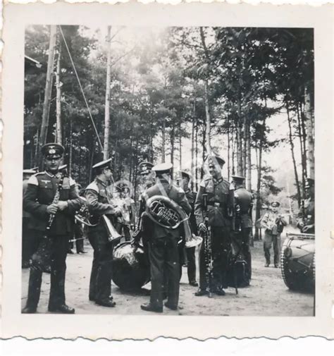 Foto Wk Ii Wehrmacht Flaggenparade Musik Truppen Bungsplatz K Nigsbr Ck