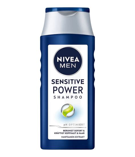 NIVEA MEN Sensitive Power Shampoo 250 ml beruhigendes Männer Shampoo