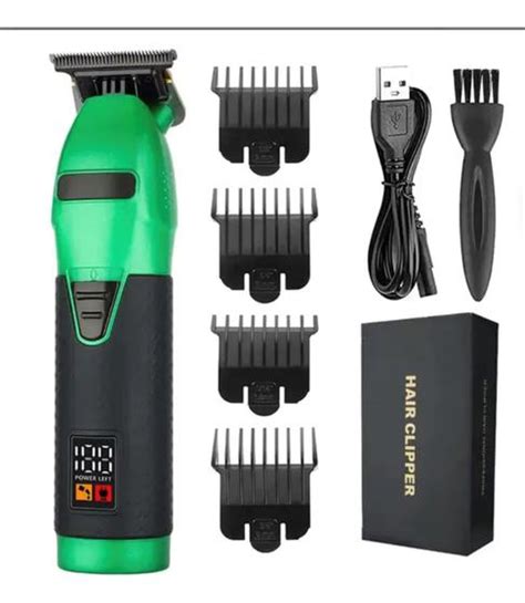 Maquina De Corte De Cabelo Acabamento Hair Clipper C Led Hair