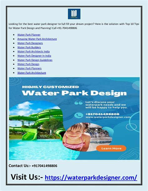 Water Park Design Guidelines.pdf | PDF Host