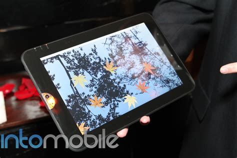 New Toshiba tablet spotted at CES 2011, huge improvement over Folio 100 ...