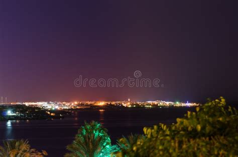 Night View of Sharm El Sheikh - Egypt Stock Image - Image of nile, arab ...