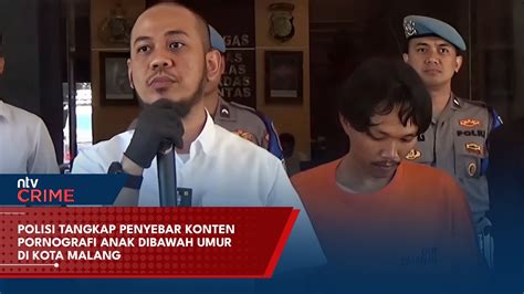 Polisi Tangkap Penyebar Konten Pornografi Anak Dibawah Umur Di Kota