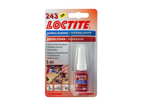 LOCTITE 243 5ML - M. Wilhelmsen A/S