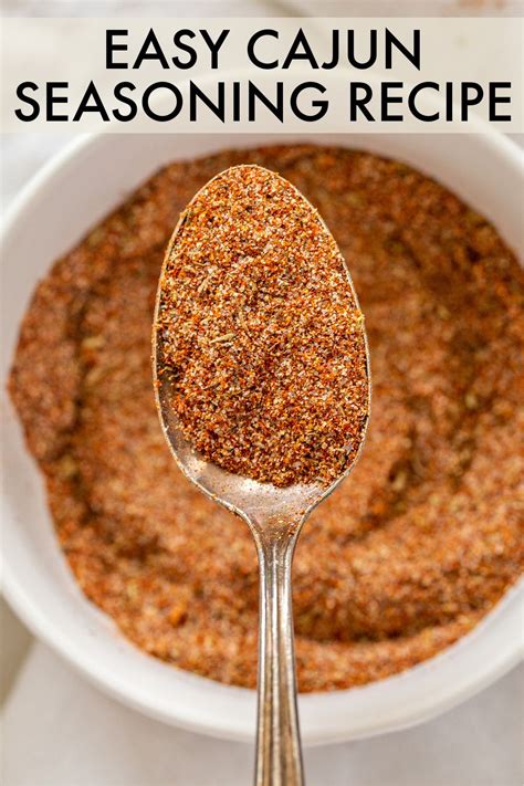 The Best Cajun Seasoning Recipe That Is Bursting With Flavors Using Spices You Most Likely