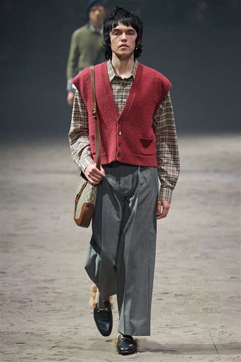 Gucci Fall Menswear Collection Runway Looks Beauty Models And