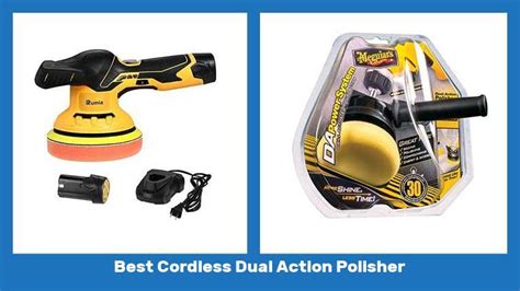 What Is The Best Cordless Dual Action Polisher The Sweet Picks