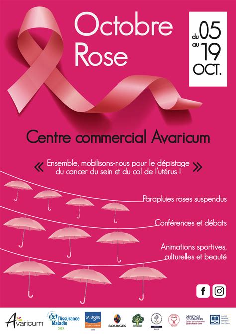 Octobre Rose 2018 Avaricum Bourges Centre De Coordination Centre