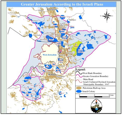 Gush Etzion Israel Map