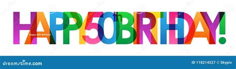 Happy 50th Birthday Banner Stock Illustrations – 1,918 Happy 50th ...