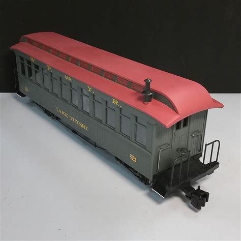 買取実績有 BACHMANN Gゲージ 89391 L JACKSON SHARP PASSENGER CARS COACH WHITE