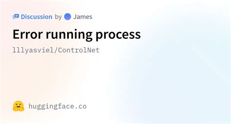 Lllyasviel Controlnet · Error Running Process