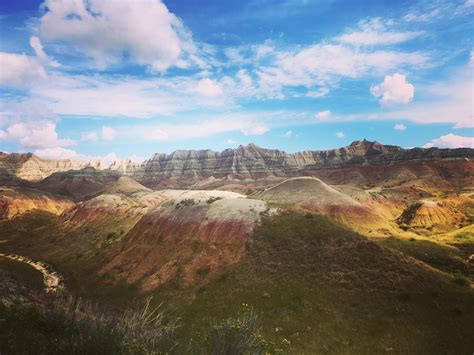 Drove Through Badlands National Park On My Way From Washington State To