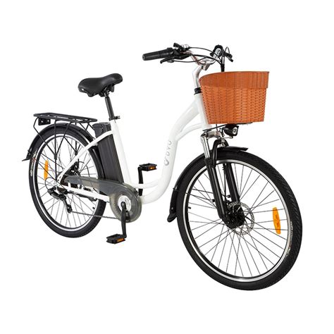 DYU C6 26 hüvelykes E Bike Női kerékpár 155cm től Városi elektromos