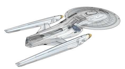 Endurance Wireframe Star Trek Ships Star Trek Starships Star Trek Universe