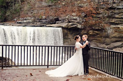 Rain On Your Wedding Day Cumberland Falls Kentucky Destination