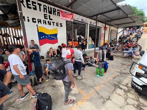 La Jornada Migrantes Alistan Salida De Caravana En La Frontera M Xico