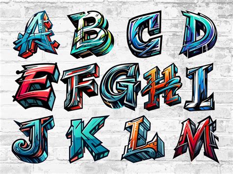 Graffiti Alphabet Graffiti Letters Graffiti Font Urban Font Street