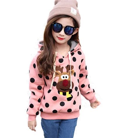 Cute Girls Hoodies Clothing Child Spring Baby Girl Hoodies Jacket kid ...