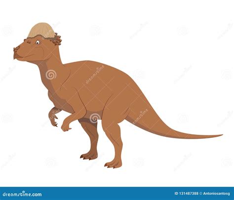 Vector Pachycephalosaurus Silhouette CartoonDealer 210156667