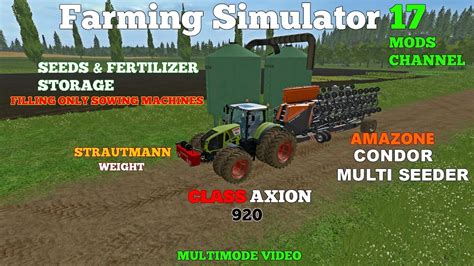 PLACEABLE FS17 SEEDS AND FERTILIZER SILO CONVERTED Mod Farming Simulator 17