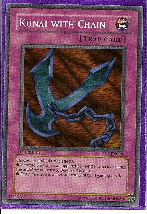 Tdgs En098 Kunai With Chain Super Rare The Duelist Genesis