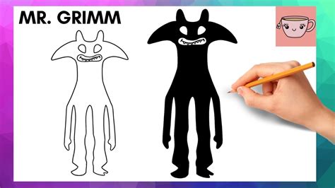 How To Draw Mr Grimm Garten Of Banban 4 Easy Step By Step Drawing