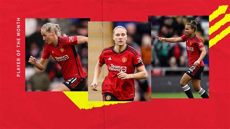 Vote Now Open For Man Utd Women Player Of The Month For February 2024