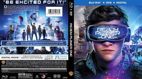 Ready Player One 2018 R1 Blu Ray Cover Dvdcover Com