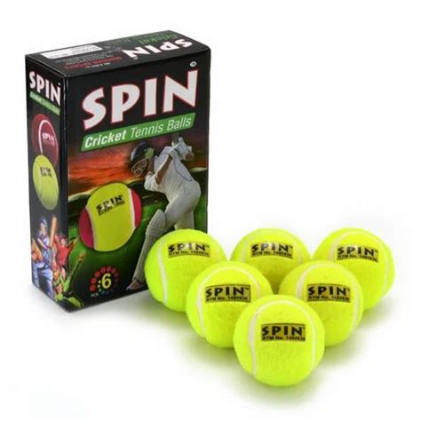 Synthetic Spin Light & Heavy Weight Cricket Tennis Ball, Size: 6.5 at Rs 600/dozen in Jalandhar