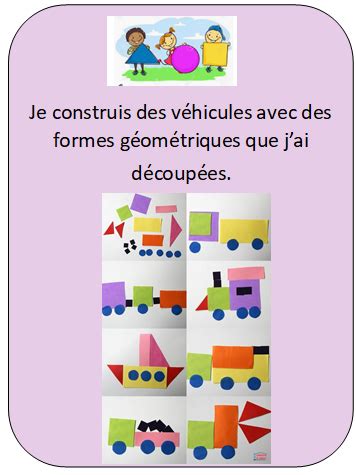 Formes G Om Triques Ecole Maternelle Jean Morel Les R Pes Vesoul