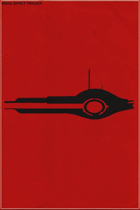 Mass Effect Trilogy Minimalist Poster By Samw1se On Deviantart