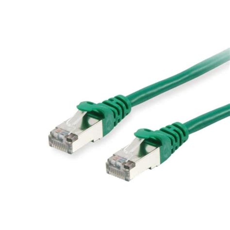 Equiper C Ble R Seau Cat6 S Ftp 2xrj45 1 00m Vert Lszh Polybeutel