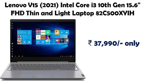 Lenovo V15 2021 Intel Core I3 10th Gen 15 6 FHD Thin And Light