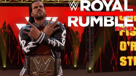 Wwe 2k22 Universe Mode Ep 83 Royal Rumble Ppv Part Two Youtube