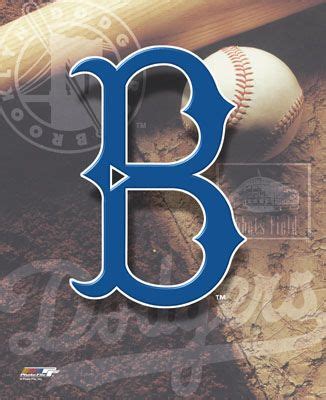 Brooklyn Dodgers Logo Dodgers Baseball Los Angeles Dodgers