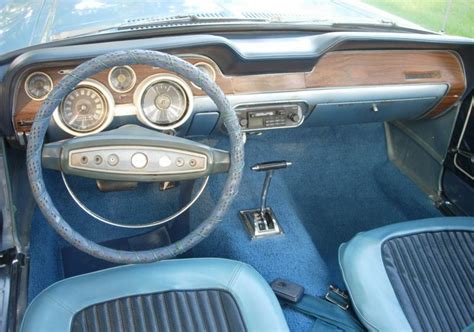 1968 Ford mustang interior colors