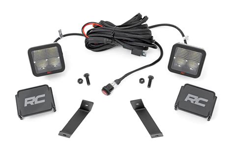 Led Light Kit Ditch Mount 2 Spectrum Pair Spot Jeep Cherokee Kl 14 21 Apple Off Road