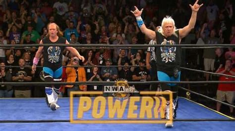 The Rock N Roll Express Defeat The Wild Cards On Nwa Powerrr To Become