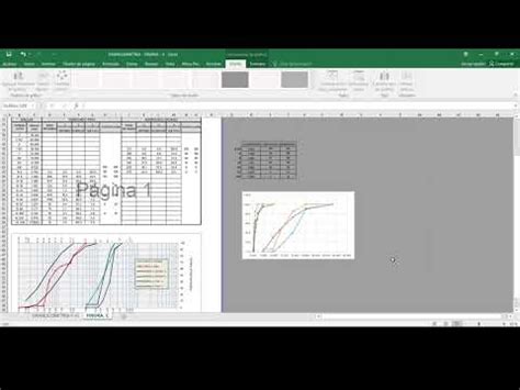 Como Hacer Una Hoja De Calculo Para Granulometr A En Excel Caso