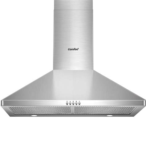 Buy COMFEE CVP30W6AST Ducted Pyramid Range 450 CFM Stainless Steel