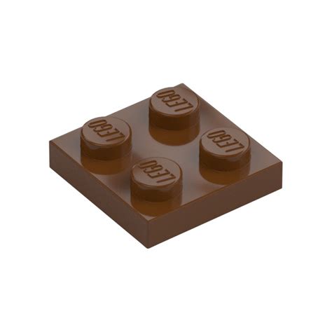 Lego Reddish Brown Plate X Brick Owl Lego