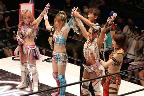 プロレス格闘技dx編集部 On Twitter 【スターダム】たむand岩谷andジュリアand朱里が聖地締め 世代闘争は5★star Gpに飛び火