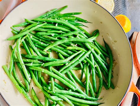 Sexy Garlic Sautéed Green Beans The Town Tarte